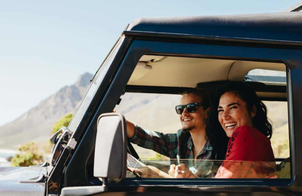 Friends enjoying travel and lifestyle moments at sunset